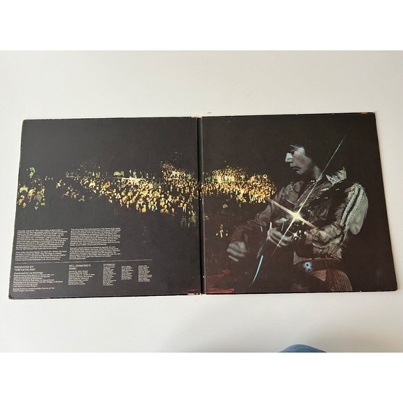 Neil Diamond Gold / Hot August Night / Brother Love's Traveling Salvation LP VG - Picture 4 of 13